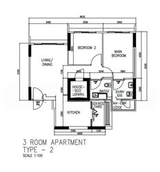 Blk 650 Yio Chu Kang Vista (Ang Mo Kio), HDB 3 Rooms #635474981